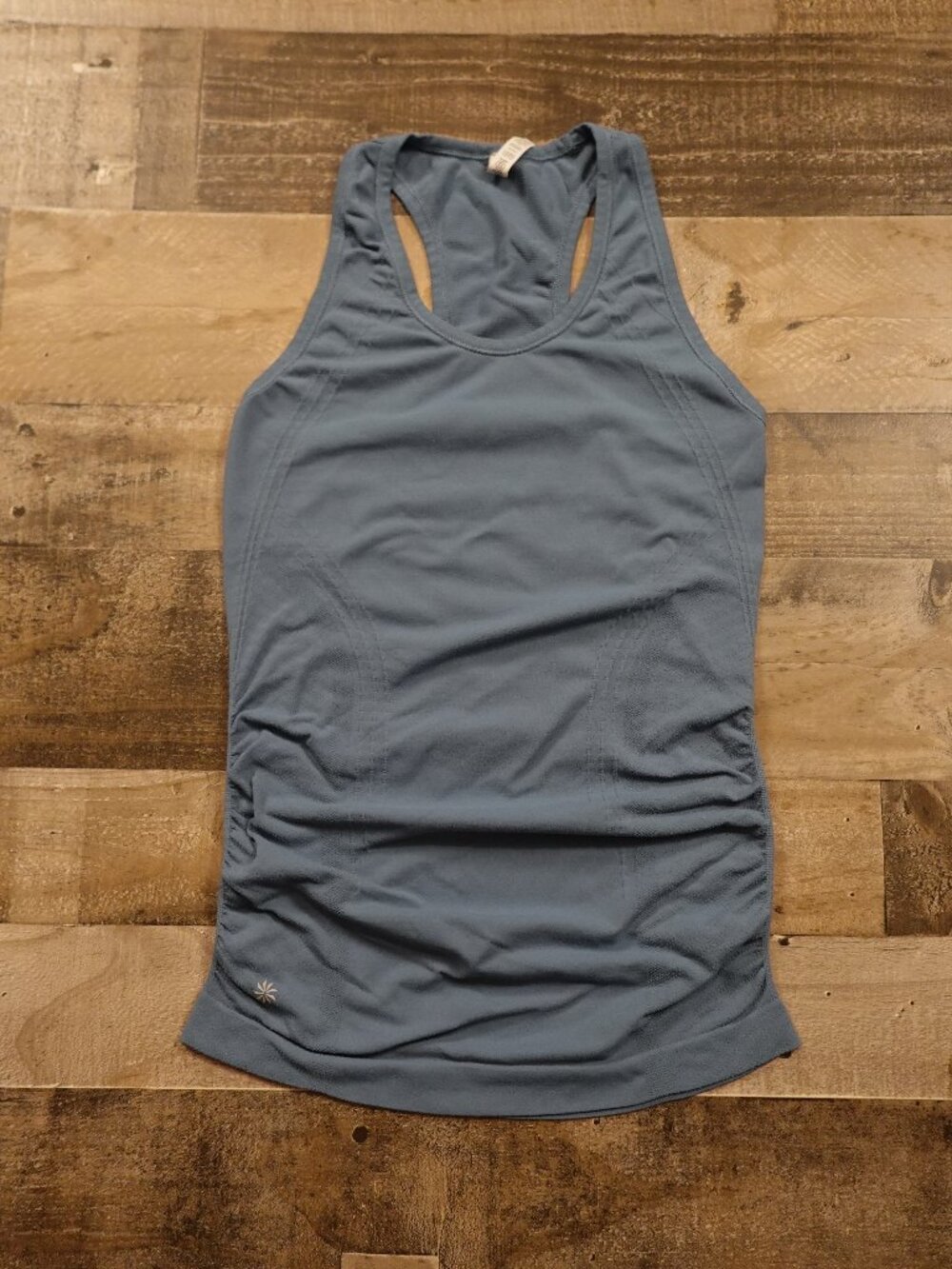 Athleta‎ Speedlight Tank Top Women’s XS Blue Racerback Seamless Yoga